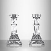 Lismore Candlestick Square 15.5cm 6in, Set of 2
